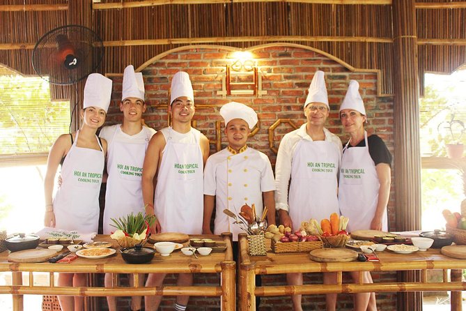 Cooking Class Hoi An:Local Market, Basket Boat, Fishing & Cooking - Timing, pickup, and group size