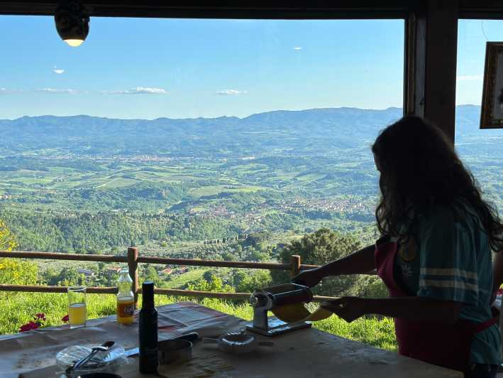 Cooking class in a private medieval village - The pool, gardens, and Tuscan views