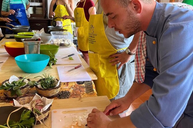 COOKING CLASS in Taormina at Chef Massimo HOUSE!! - What the $185.02 price includes