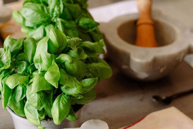 Cooking Class of Ligurian cuisine between Portofino and the Cinque Terre - Making fresh pasta with the old guitar tool