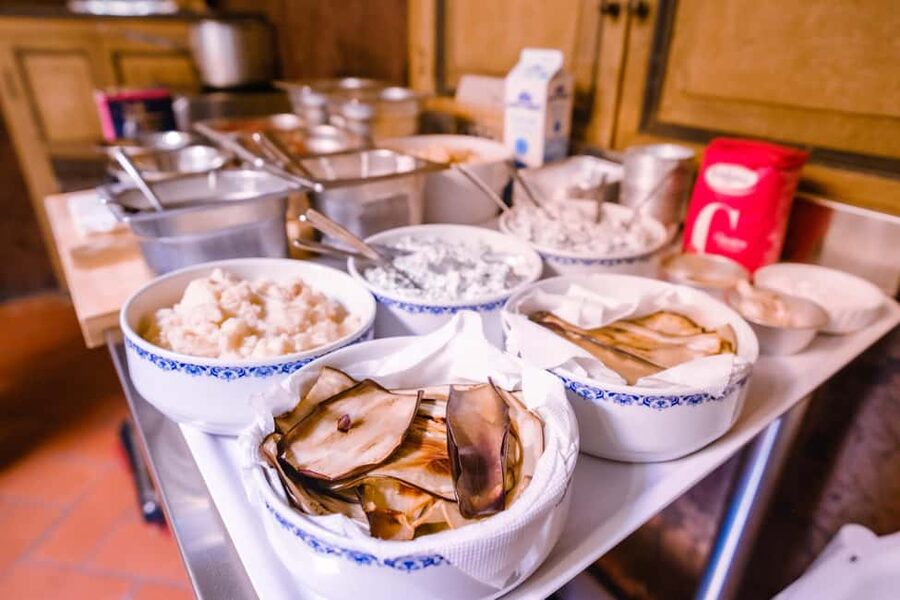 Cooking Class with Carbonara, Pesto Making, Lasagna, Cannoli - Finishing with Sicilian cannoli