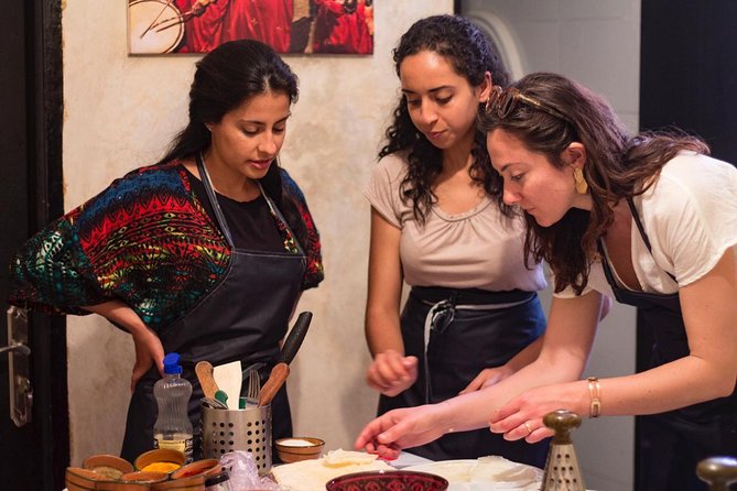 Cooking class with Chef Najla - Mint tea and Moroccan hospitality