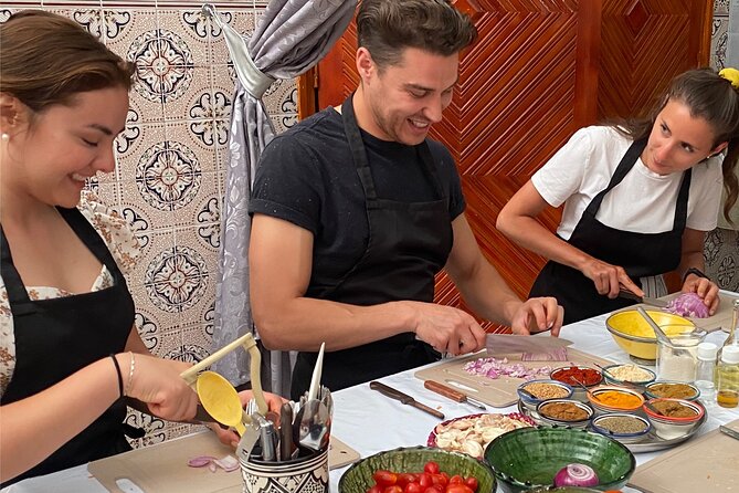 Cooking class with Yassine & Mom - Tea, sweets, and the meal at the end