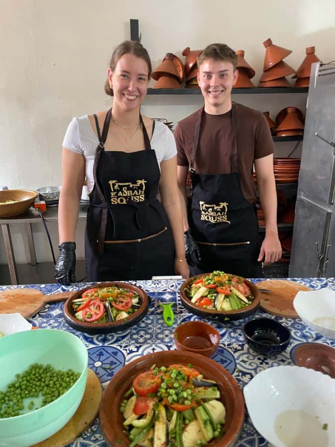 Cooking classes in Agadir, Moroccan Gastronomy on the Menu + Free Transfer - Choosing ingredients at the local market