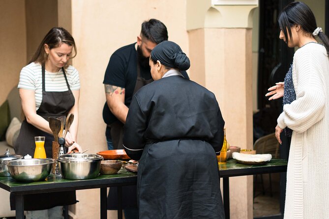 Cooking Course with Lunch & Pool Access in Day Pass - Shopping for ingredients in the old souk