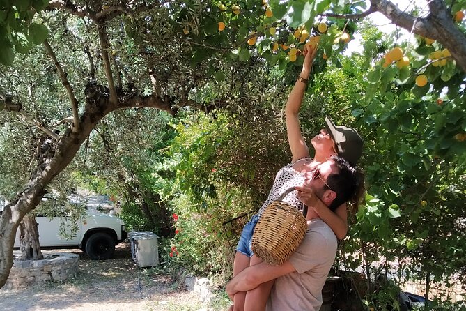 Cooking Lesson in Heraclion - Cooking beneath the grapevines with Sevi and her family