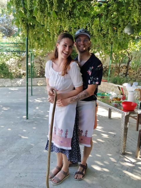 Cooking Lesson in Heraclion by Baxes - A walk through the orchard and animal area