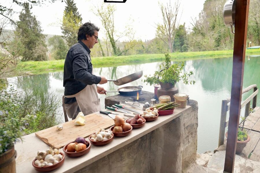 cooking pasta class - Cooking in the Tuscan hills, not just watching