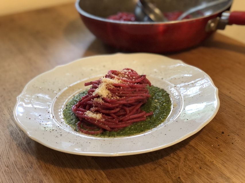 Cortona: Pasta and Pizza Cooking Class - Wine adds choice, but not to the included price