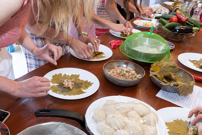 Cretan Cooking Class and Dinner: Evening in a Rethymno Home - A Greek table with more than enough food