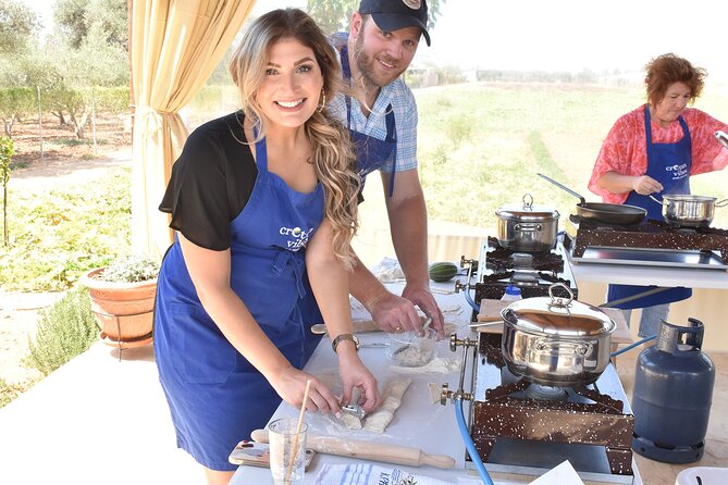 Cretan Cooking Class and Olive Oil Tasting - A farm kitchen instead of a restaurant table