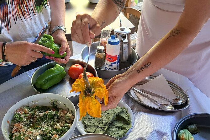 Cretan Flavors - Cooking Lessons and Wine Olive Oil Tasting - What happens at Omalia Olive Press