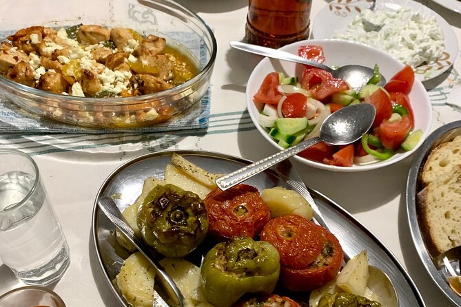 Cretan Traditional Cooking Lessons - Cooking boureki, gemista, and stifado