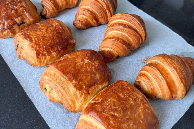 Croissant Baking Class, Mastering the Art with a Pastry Chef - Rolling Butter and Building the Layers