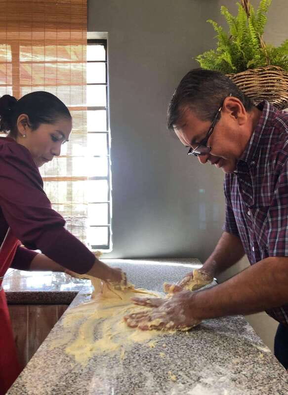 Culinary experience Puebla (cooking class) - Eating what you prepared