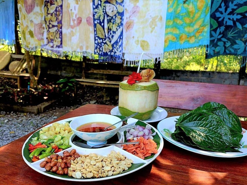 Cultural immersion: Thai cooking, rice farming, eco printing - A full day beyond Bangkok