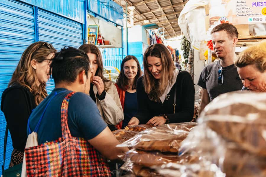 Cusco: Peruvian Cooking Class, Cocktails & Local Market Tour - San Pedro Market gives the class its local flavor