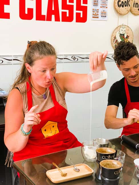 Da Nang: Coffee Making And Cooking Class - From coffee counter to Da Nang kitchen