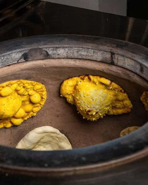 Da Nang: Tandoori Naan Bread-Making Class - Mixing dough and learning what makes naan different