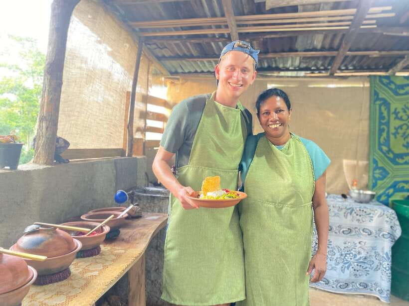 Ella Sri Lanka : Mom's Kitchen Cooking class - The meal is part of the lesson