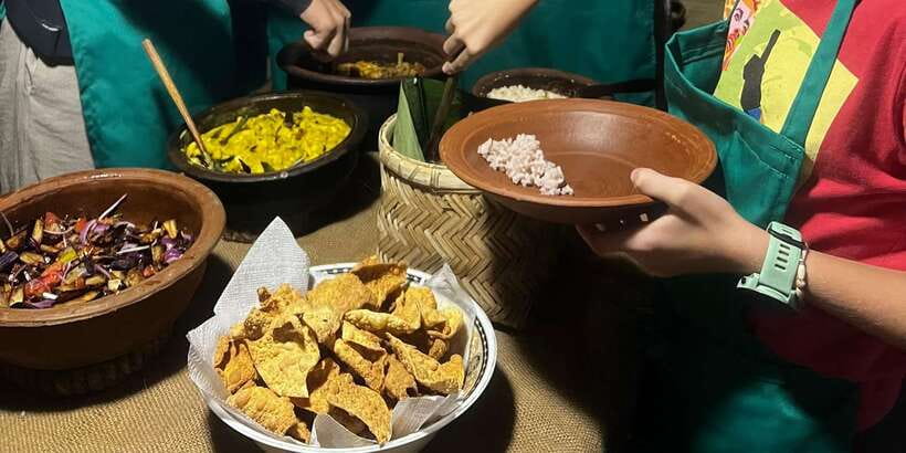 Ella: Traditional Sri Lankan Cooking Class - Cooking in Ella’s open-air kitchen