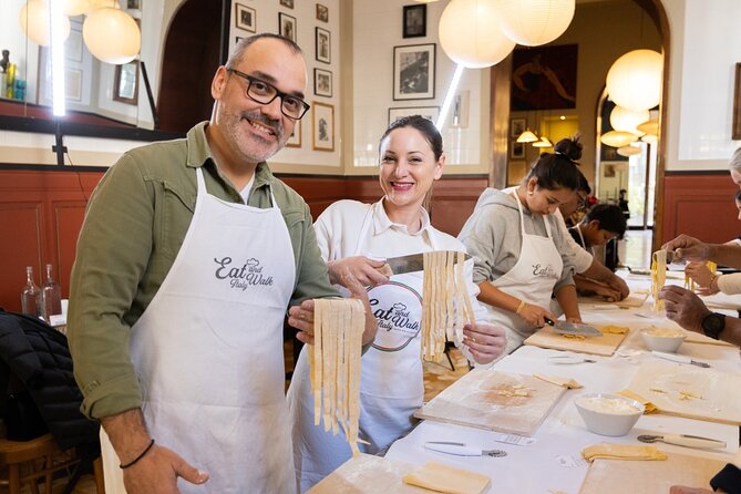 Enjoy Spritz and Pasta Making in Piazza Navona - The meal after the lesson