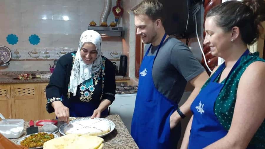 Essaouira: Traditional Family Style Moroccan Cooking Class - The tagine and the three-course dinner