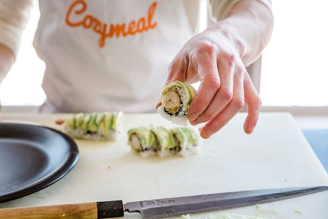 Exclusive Sushi-Making Class in Chicago (Includes 3-Course Meal) - Second course: shrimp tempura roll