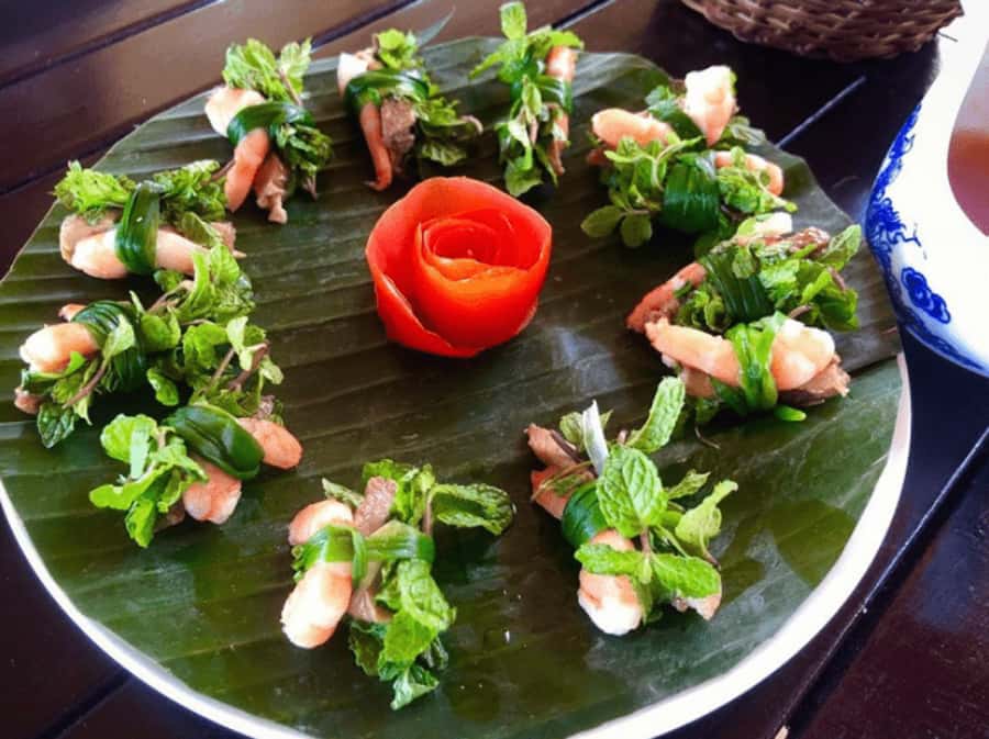 Experience Tra Que Cooking Class with Locals in Herb Village - A clear lesson built around four Vietnamese dishes