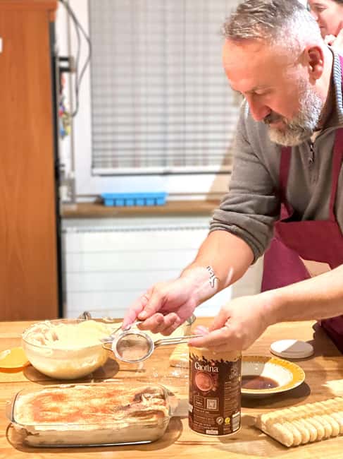 Family-Style Italian Pizza Cooking Class & Dining Experience - Making pizza and focaccia with sourdough