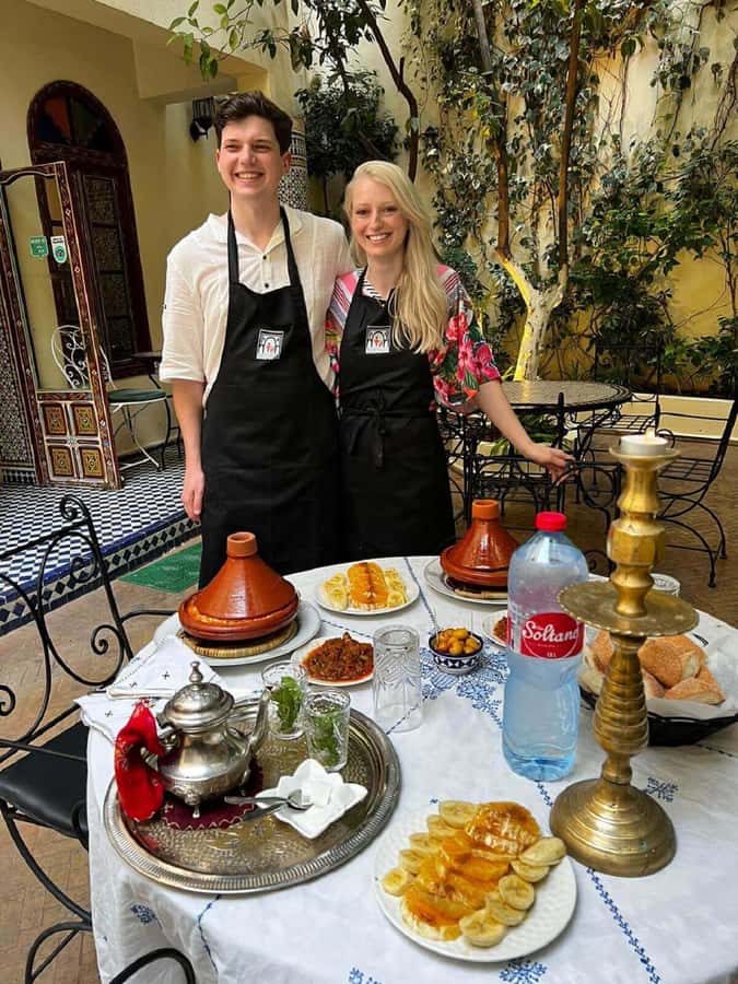 Fes: Authentic Cooking Class and Old Medina Visit - Shopping for ingredients in the old Medina