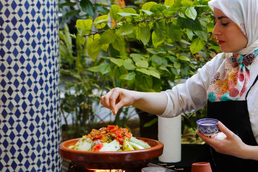 Fez: Group Cooking Workshops with Optional Souk Visit - Recipes and spices to take home