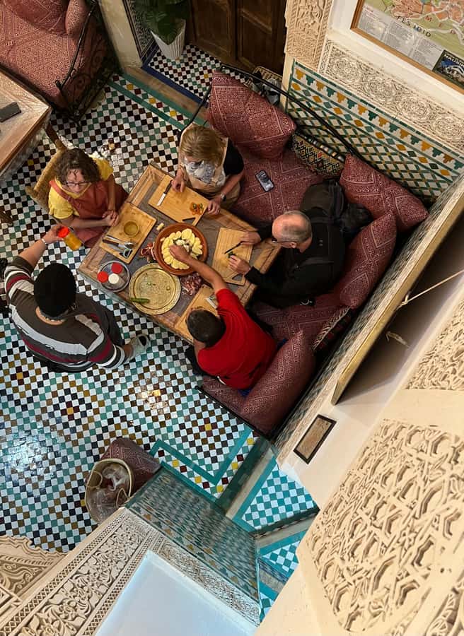 Fez: Souk Tour and Traditional Home Cooking Class - Mint tea, menu planning, and a useful choice