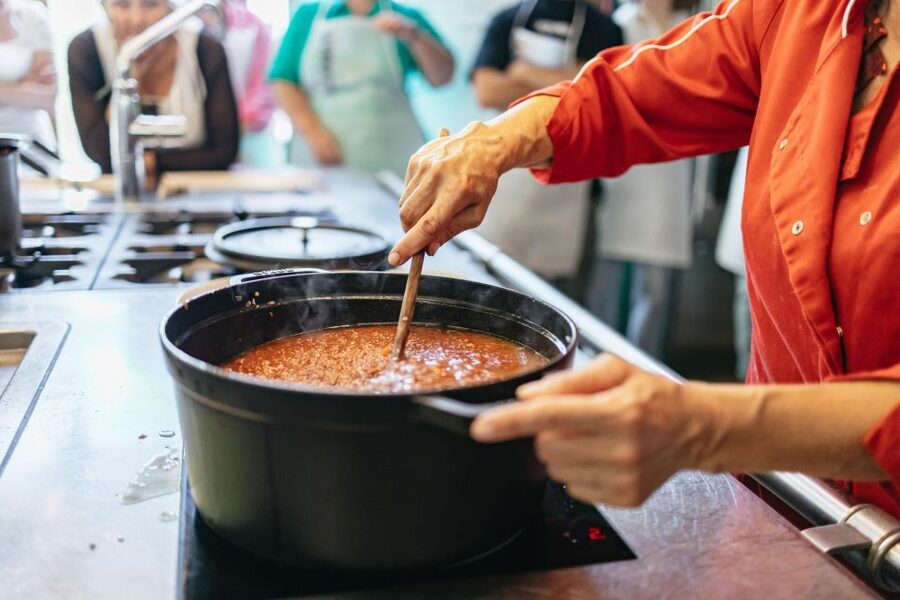 Florence: Cooking Class at a Tuscan Farm & Local Market Tour - Making pasta, ragù, and bruschetta