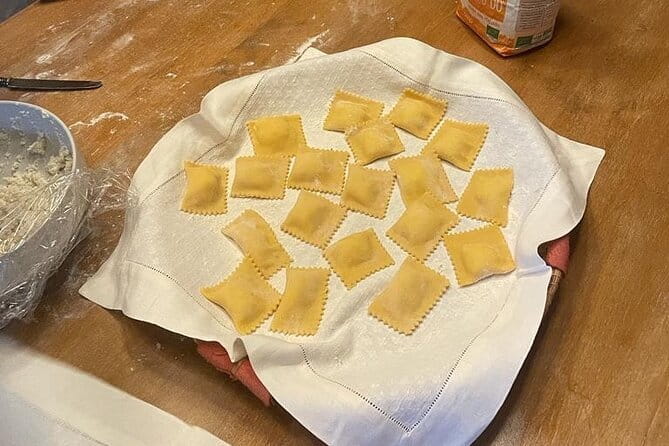 Florence Cooking Class in a Gorgeous Countryside Home with Maria - Cooking fresh pasta and several courses