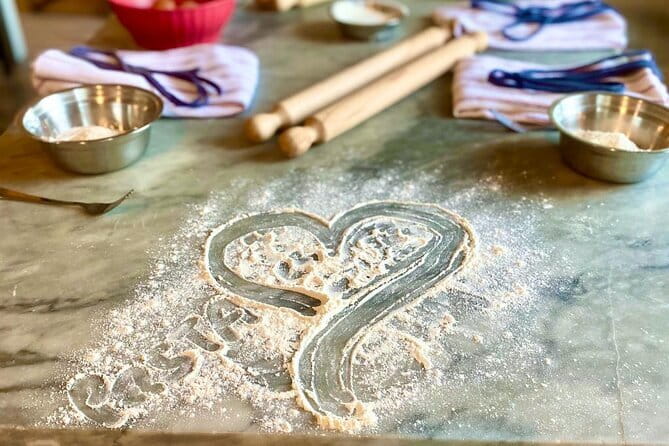 Florence: Pasta & Tiramisu Cooking Class with Unlimited Wine - From worktable to a proper pasta dinner