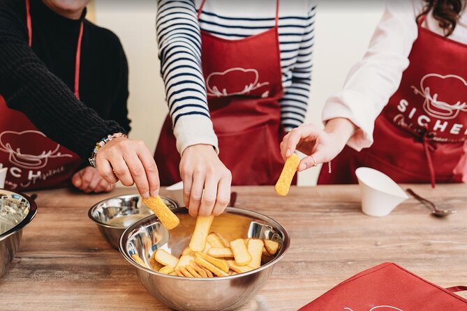 Florence Pizza & Tiramisù Cooking Class: Small Group Experience - Eating what you prepared