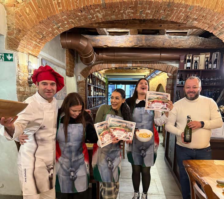 Florence: Premium Pasta Cooking Class with Tiramisu & Wine - Tiramisu is the sweet finish