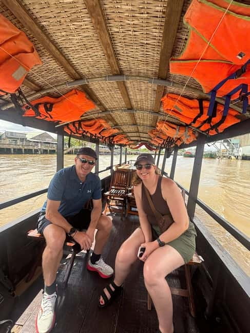 From Ho Chi Minh: Cai Be Boat & Bike Mekong Delta Experience - The Sampan Ride Beneath Coconut Trees