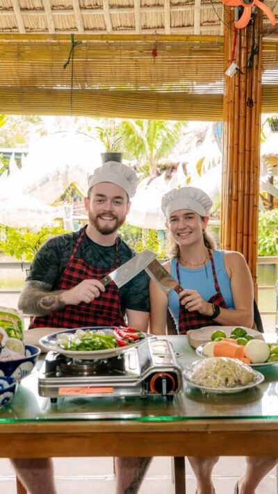 Hoi An: Market Tour, Basket Boat Ride and Cooking Class