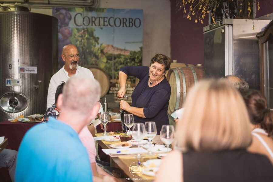 From Sorrento & Naples: Cortecorbo Wine & Cooking Experience - Inside the cantina with the winemaker