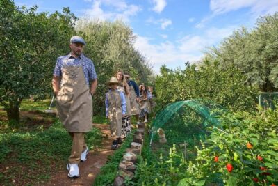 From the garden to the table: Sicilian cooking class