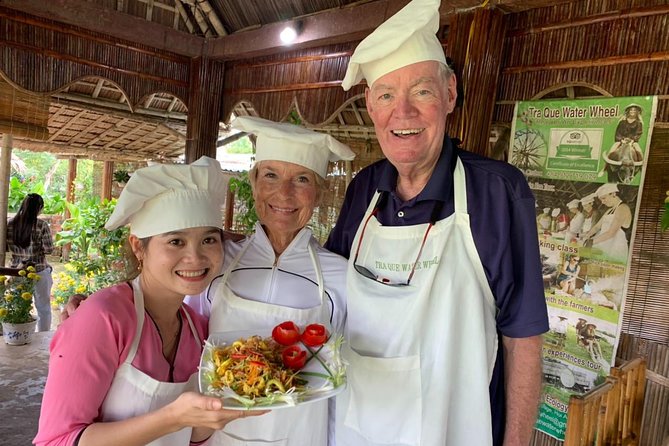 Full Experience Tour: Cooking Class & Basket Boat at Eco-Village - Making rice paper before cooking lunch