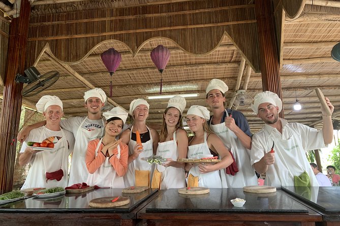 Full Experience Tour: Cooking Class & Basket Boat at Eco-Village - Cycling through Hoi An’s rice fields