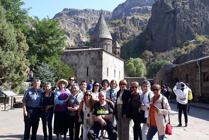 Garni, Geghard & Symphony Small-Group Day Trip with Lavash Baking - Making lavash near Garni
