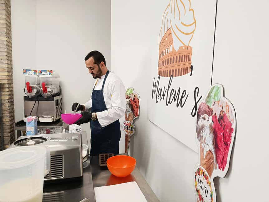 Gelato Cooking Class in Rome - Create & Taste Italian Gelato - The tasting session at Marlene’s Gelateria