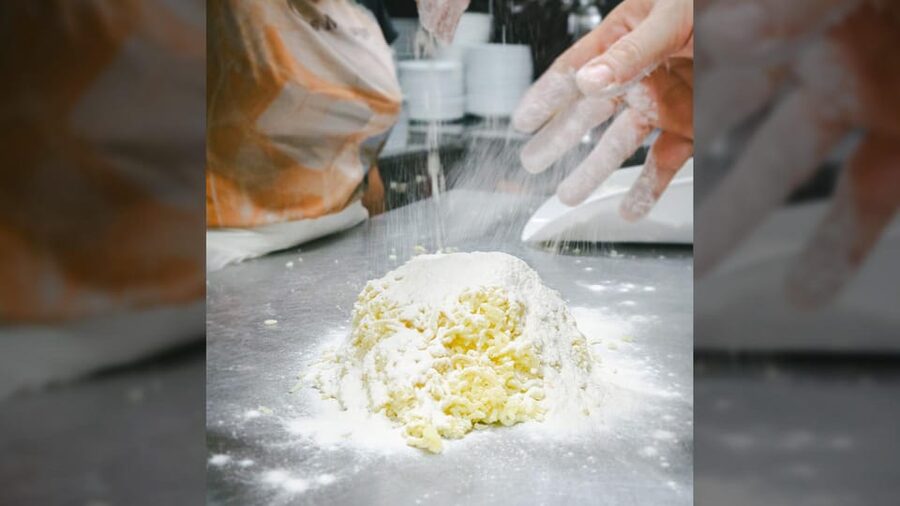 Genova: Cook and Enjoy a full Ligurian menu with local chef - Focaccia di Recco and the cheese-filled course