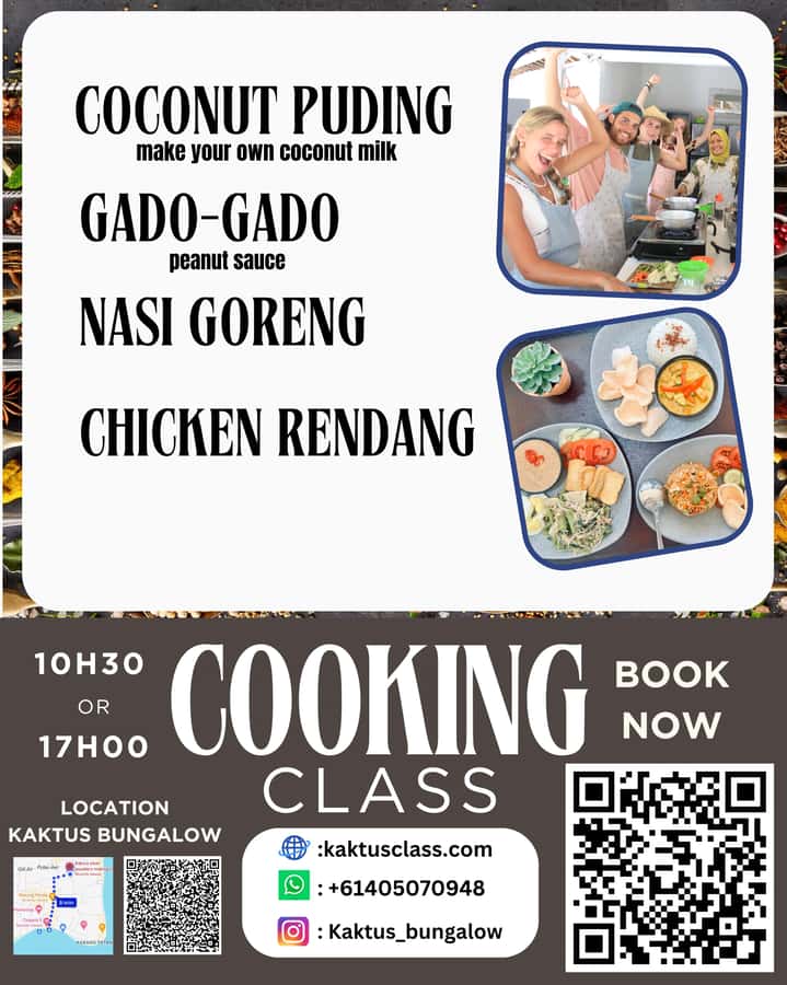 Gili air: Kaktus traditional cooking class - Why this cooking class fits Gili Air so well