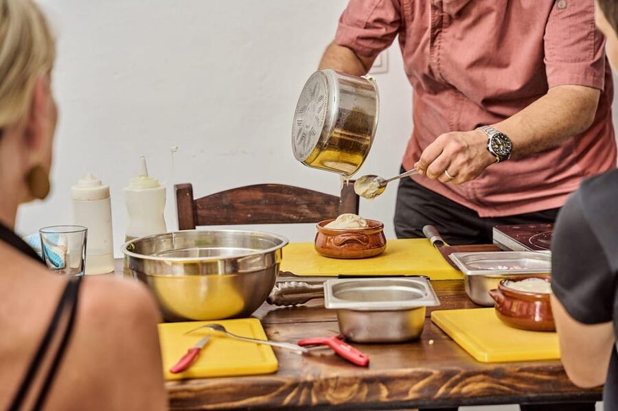 Greek Cuisine Cooking Class in Santorini - Cooking Greek food in Megalochori