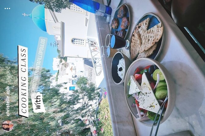 Greek Cuisine Cooking Class in Santorini with Recipes and Wine - How hands-on is it really?